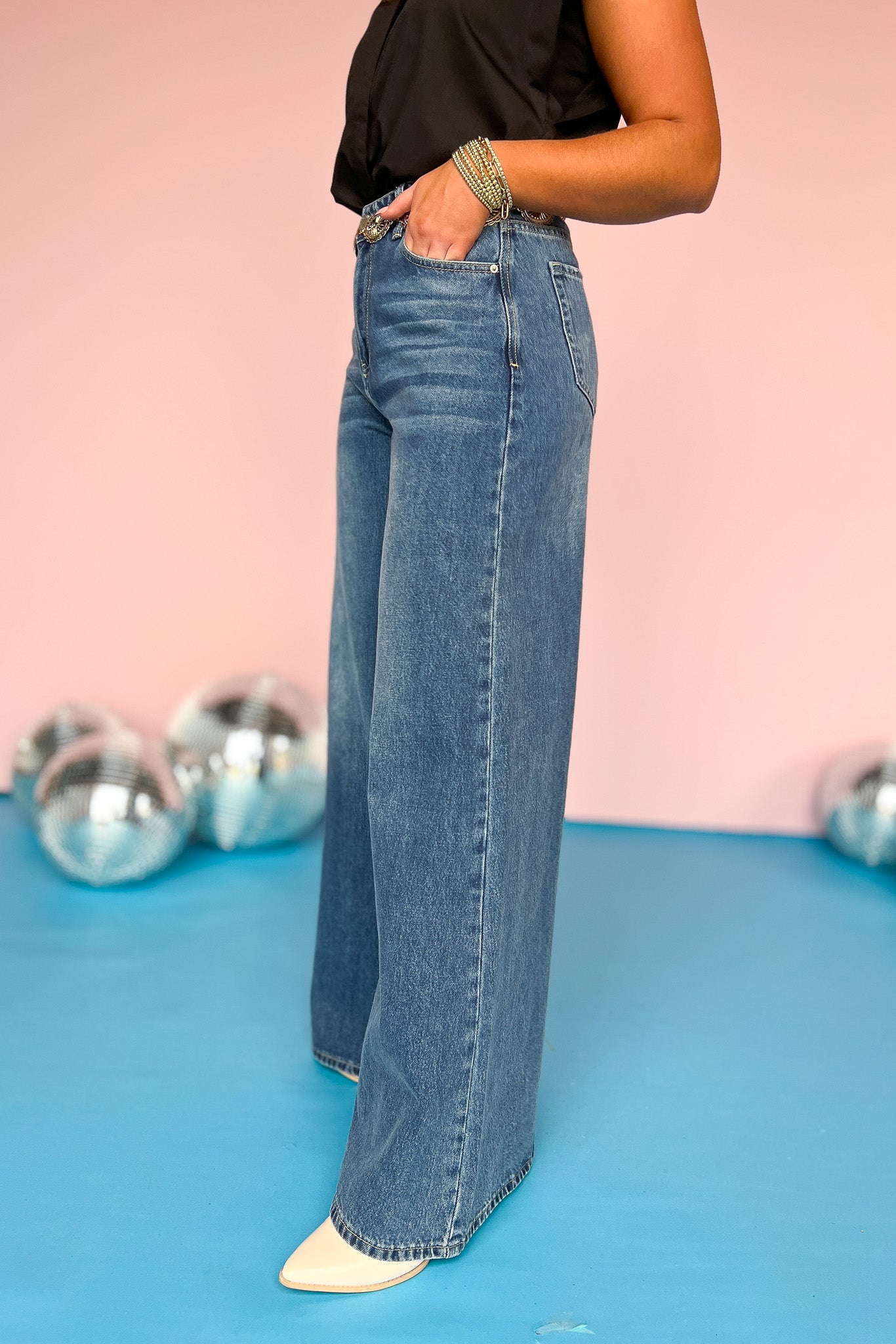 SSYS Victoria Super Wide Leg Jeans, country, rodeo, work jeans, sleek, versatile, date night, exclusive design, ssys by mallory fitzsimmons