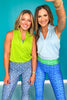 SSYS Sage Sleeveless Frill V Neck Active Top