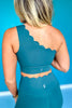 SSYS Hunter Scallop One Shoulder Sports Bra