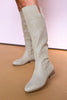 Taupe Tall Riding Boots