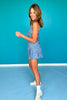 SSYS Cornflower Floral Sleeveless Polo and Pleated Skort Pickleball Set