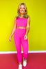 SSYS Neon Pink Incognito High Waist Leggings