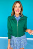 SSYS Lucy Lightweight Full Zip In Hunter