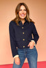 Navy Button Front Epaulet Jacket *FINAL SALE*