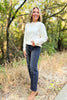 Vervet Charcoal Super High Rise Panel Barrel Jeans