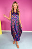 SSYS Gwen Dress In Navy Geometric Floral