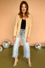 Khaki Notch Collar Long Sleeve Blazer, must have blazer, must have style, fall style, fall fashion, elevated style, elevated style, mom style, shop style your senses by mallory fitzsimmons, ssys by mallory fitzsimmons