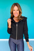 SSYS Lucy Lightweight Full Zip In Black