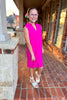 SSYS Kids Brynlee Crepe Collared Sleeveless Dress In Pink