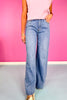 Vervet Super High Rise Wide Leg Jeans