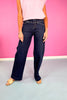 Mica Super High Rise Front Yoke Wide Leg Jeans
