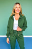SSYS Hunter Scuba Ruffle Neck Zip Jacket