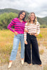 SSYS Victoria Super Wide Leg Jeans In Black