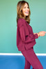 SSYS Mulberry Crew Neck Scuba Sweatshirt
