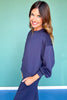 SSYS Navy Crew Neck Scuba Sweatshirt