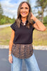 SSYS Amy V Neck Sleeveless Sweater In Black