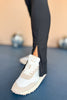  SSYS Black Front Slit Flare Leggings, Ssys athlesiure, athleisure, elevated athleisure, signature leggings, must have leggings , athletic leggings, athletic style, mom style, shop style your senses by mallory fitzsimmons, ssys by mallory fitzsimmons