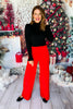 SSYS The Lexi Air Trousers In Red