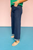 Vervet High Rise Cuffed Ankle Wide Jeans, everyday wear, dark wash, sleek design, ssys by mallory fitzsimmons