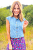 SSYS Lauren Ann Denim Top