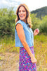 SSYS Lauren Ann Denim Top