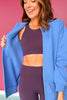SSYS Signature Split Sweatshirt In Cornflower