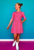SSYS Kids Emma Jean Printed Twirl Dress In Pink Animal