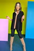  SSYS The Harper Colorblock Light Weight Air Tent Top In Black, ssys fall collection, ssys fall, fall style, fall outfit, must have fall, elevated fall, mom style, office style, office outfit, fall top, elevated top, ssys top, ssys by mallory fitzsimmons