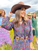 SSYS Rowan Long Sleeve Maxi Dress In Empress Blooms