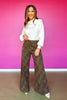 SSYS Nova Wide Leg Jeans In Animal