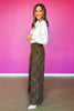 SSYS Nova Wide Leg Jeans In Animal
