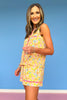 SSYS Millie Sleeveless Pajama Short Set In Tea Party
