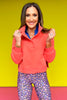 SSYS Cropped Natalie Pullover In Creamsicle