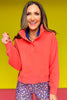 SSYS Cropped Natalie Pullover In Creamsicle