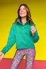 SSYS Cropped Natalie Pullover In Green