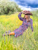 SSYS Rowan Long Sleeve Maxi Dress In Empress Blooms