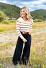 SSYS Victoria Super Wide Leg Jeans In Black