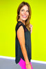 SSYS Short Sleeve Mesh Active Top In Black