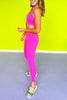 SSYS Neon Pink Incognito High Waist Leggings