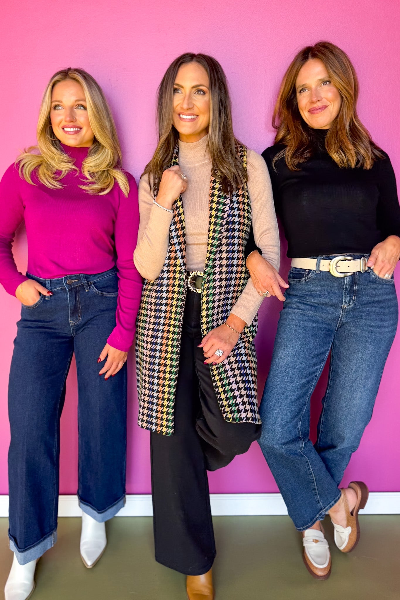 SSYS Mila Knit Turtleneck In Orchid