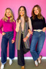 SSYS Mila Knit Turtleneck In Orchid
