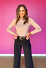 SSYS Mila Knit Turtleneck In Taupe