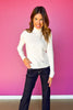SSYS Mila Knit Turtleneck In Ivory