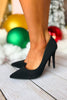 Black Classic Solid Heels *FINAL SALE*