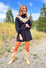 SSYS Aspen Mock Neck Sweater In Black