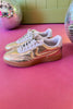 Gold Metallic Sneakers