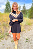 SSYS Aspen Mock Neck Sweater In Black
