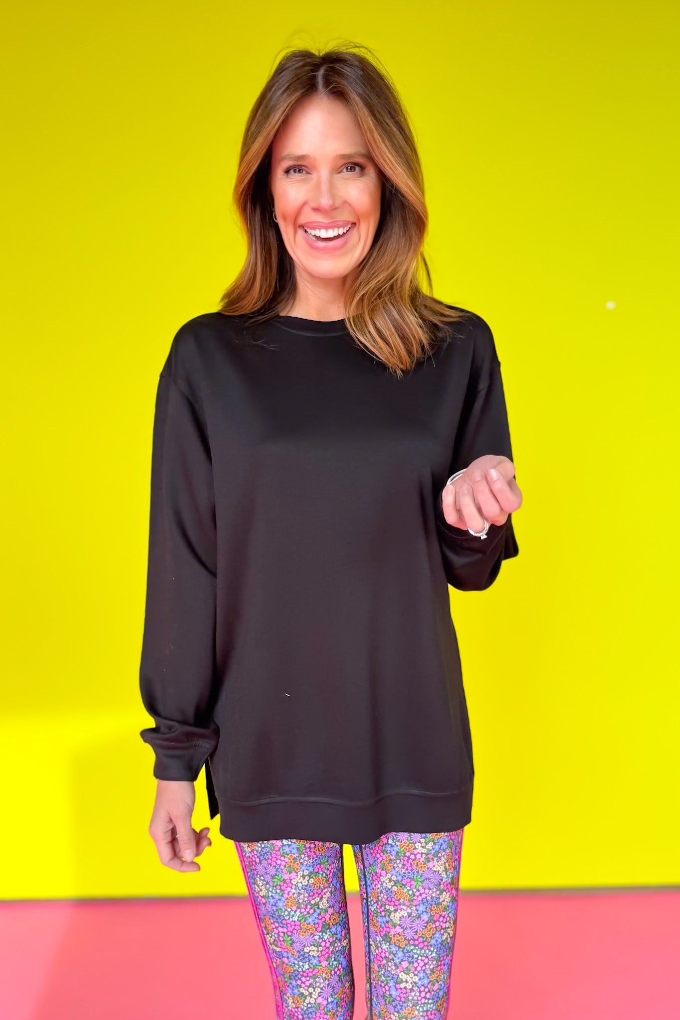 SSYS Lilly Air Sweatshirt In Black