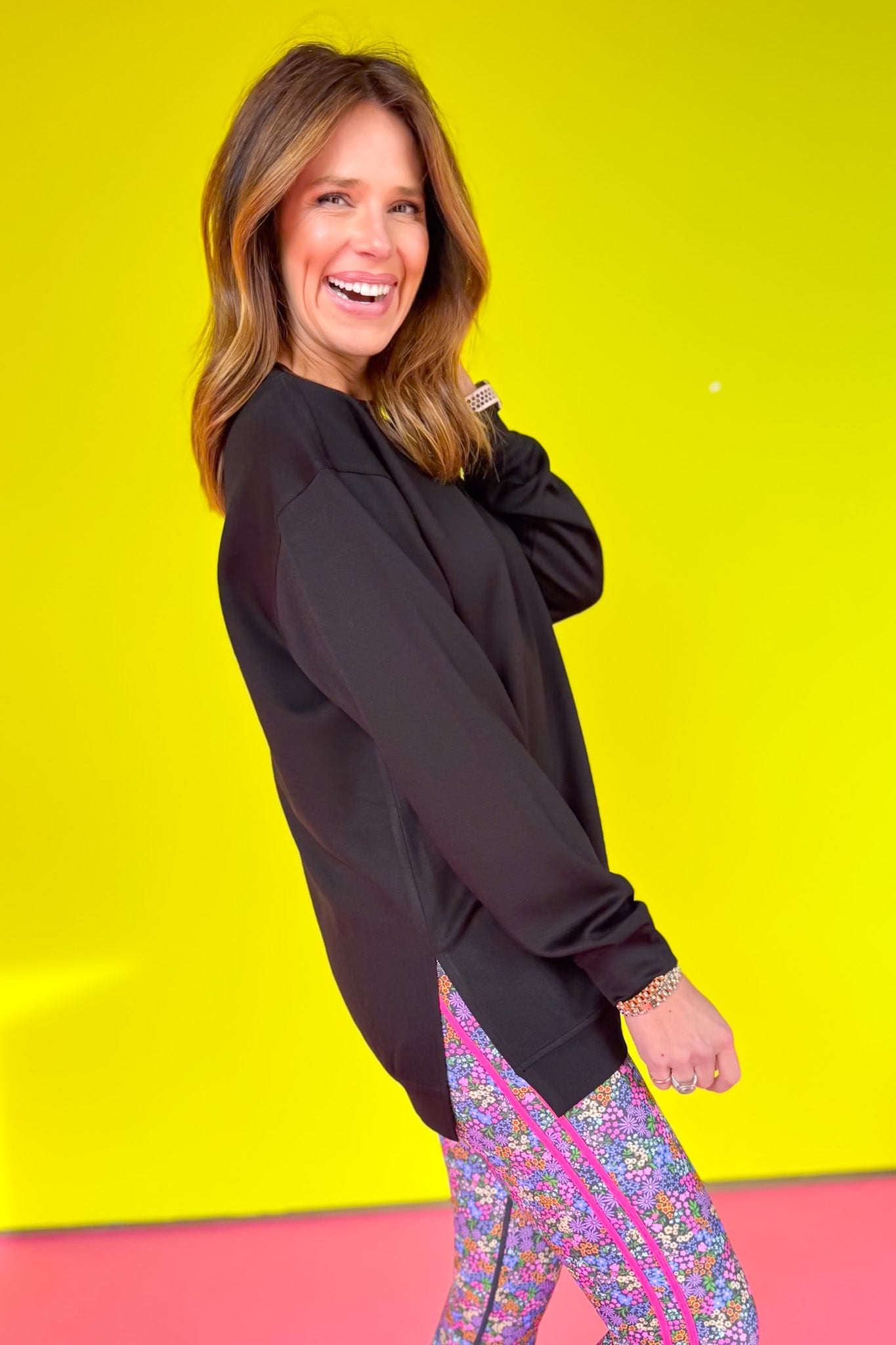 SSYS Lilly Air Sweatshirt In Black