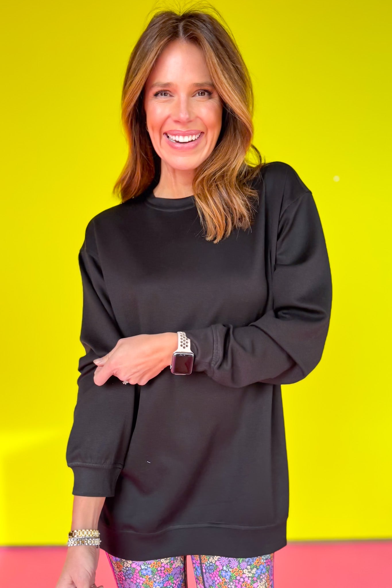 SSYS Lilly Air Sweatshirt In Black